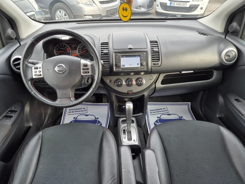 Nissan Note 1.6i/АВТОМАТИК, снимка 12 - Автомобили и джипове - 48415636