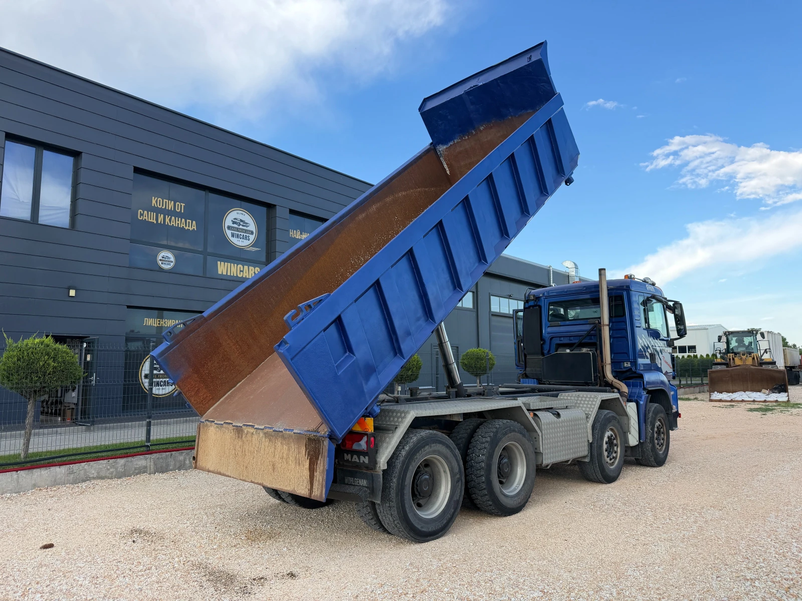 Man Tgs 8x4, Бордматик, Внос, , , , снимка 11 - Камиони - 54839141