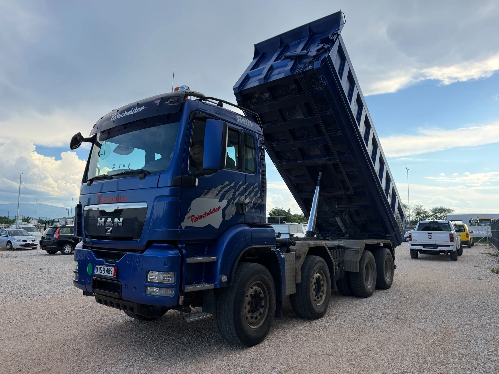 Man Tgs 8x4, Бордматик, Внос, , , , снимка 2 - Камиони - 54839141