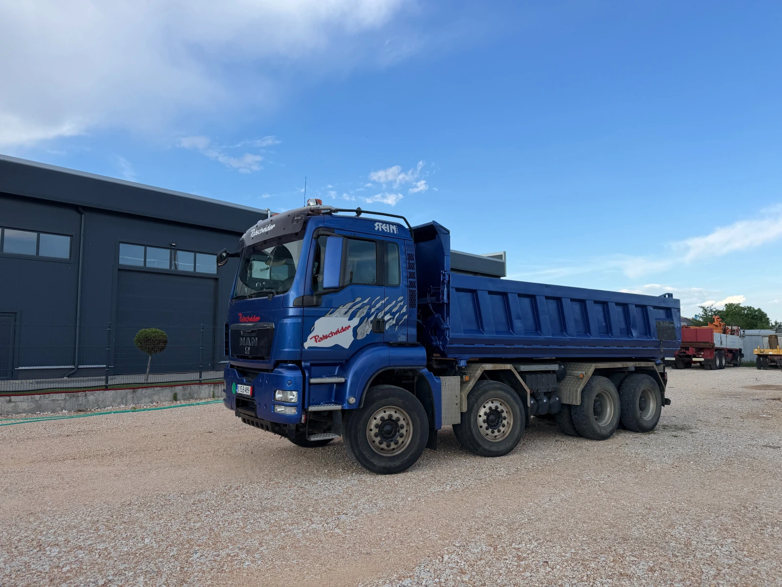 Man Tgs 8x4, Бордматик, Внос, , , , снимка 15 - Камиони - 54839141