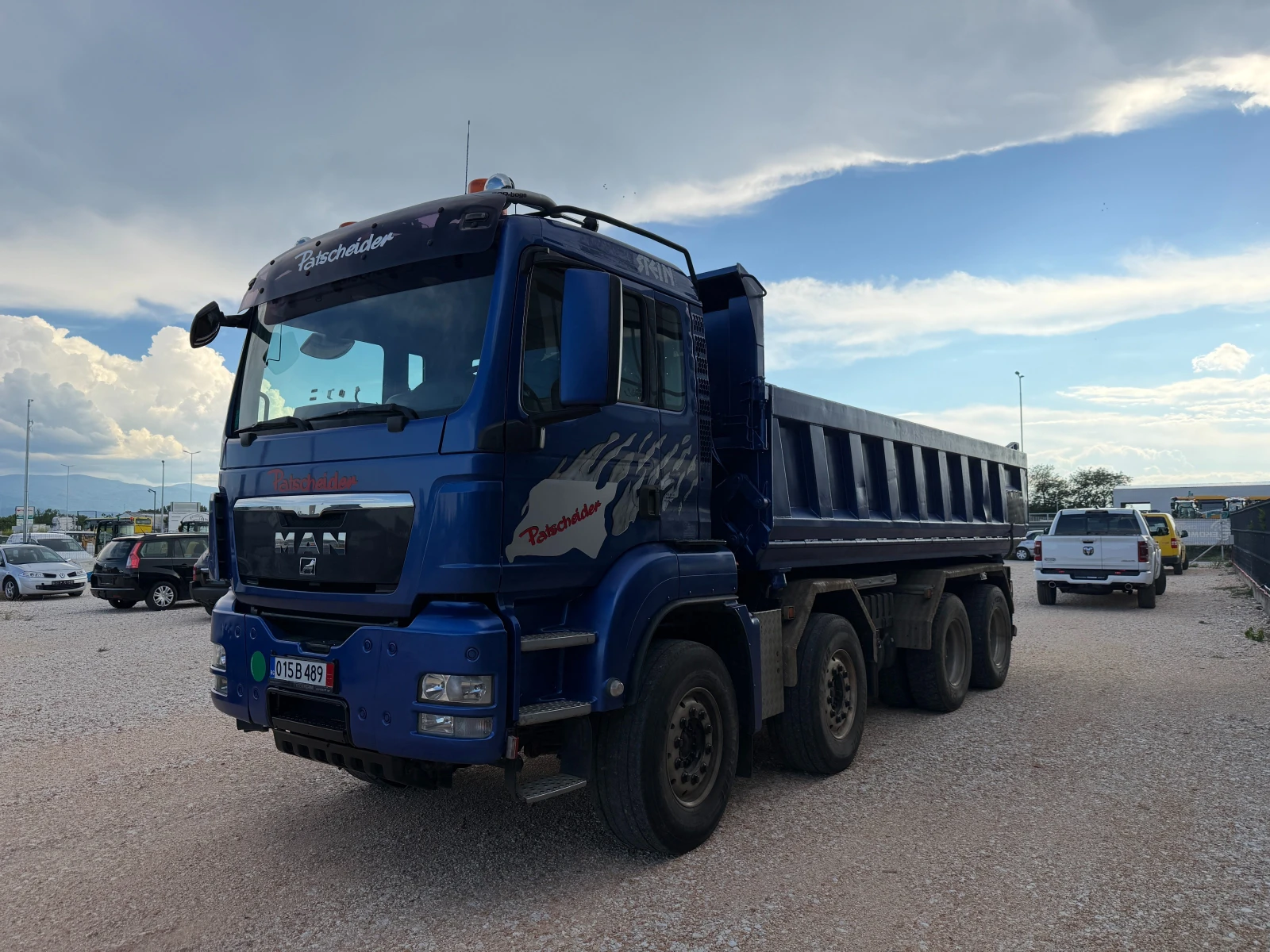 Man Tgs 8x4, Бордматик, Внос, , , , снимка 17 - Камиони - 54839141