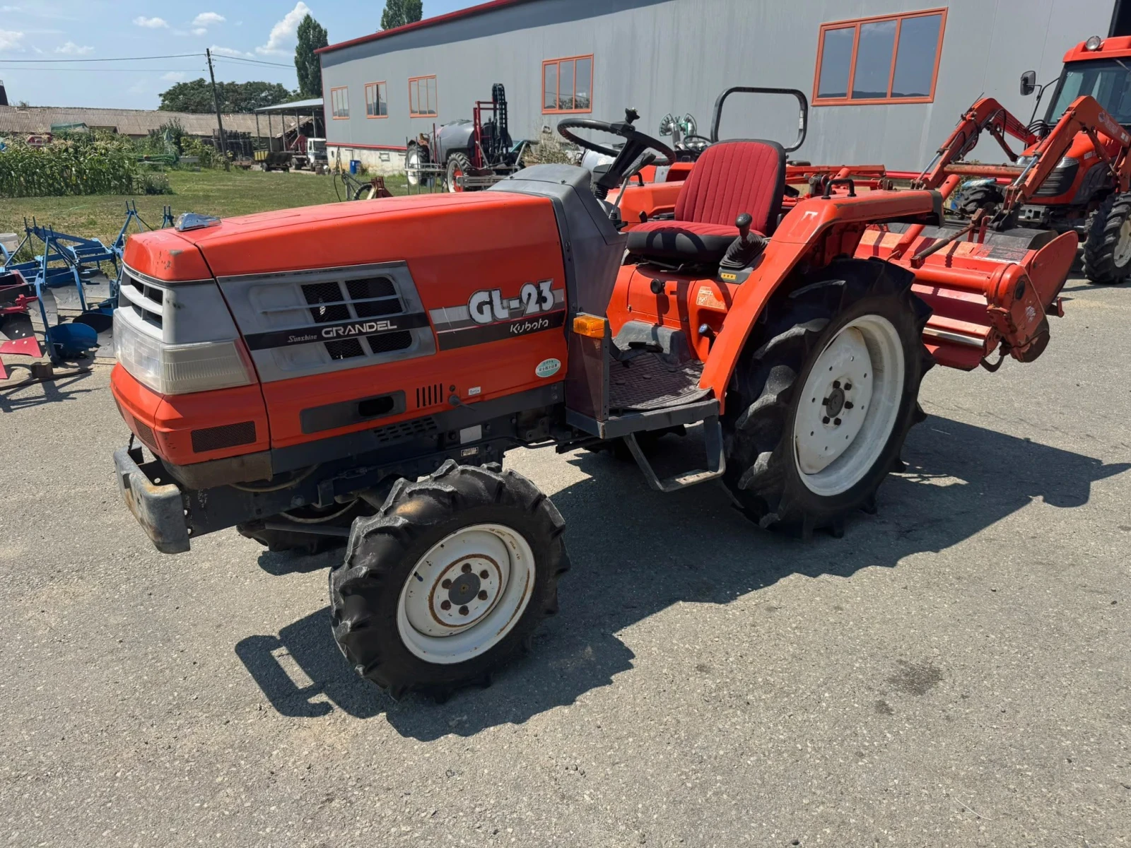 Трактор Kubota GL 24, снимка 7 - Селскостопанска техника - 55589919