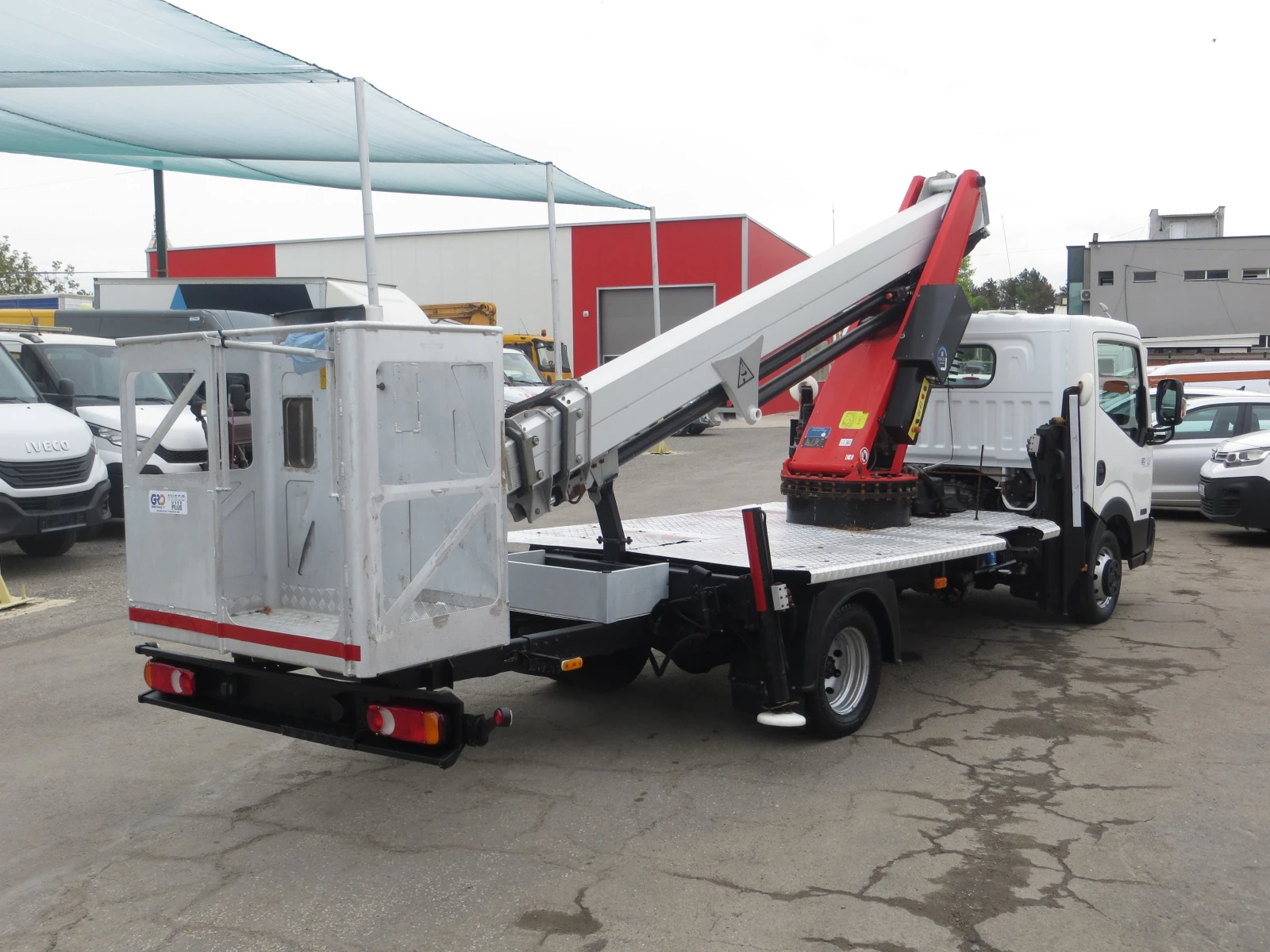 Автовишка Друга марка NISSAN CABSTAR 20M, снимка 8 - Индустриална техника - 55733211
