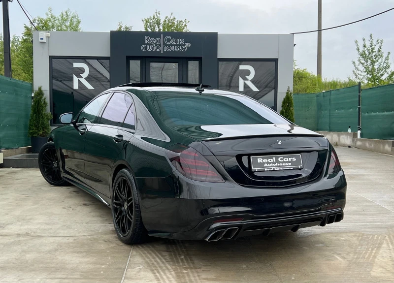 Mercedes-Benz S 560 4M*LONG*BRABUS*PANORAMA*3xTV*BURMESTER 3D, снимка 4 - Автомобили и джипове - 45095262