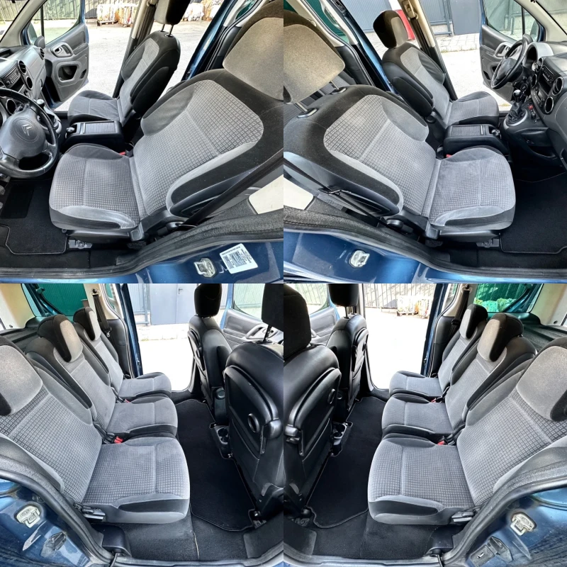 Citroen Berlingo 1.6 HDi 90к.с EURO 5 / CLIMATRONIC, снимка 14 - Автомобили и джипове - 47514759