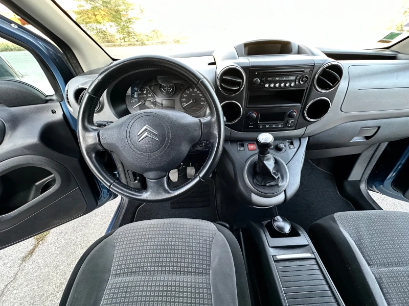 Citroen Berlingo 1.6 HDi 90к.с EURO 5 / CLIMATRONIC, снимка 9 - Автомобили и джипове - 47514759