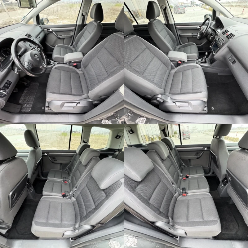 VW Touran 2.0 TDI DESING EDITION / 6+ 1 / NAVI / PARKTRONIC , снимка 12 - Автомобили и джипове - 49262036