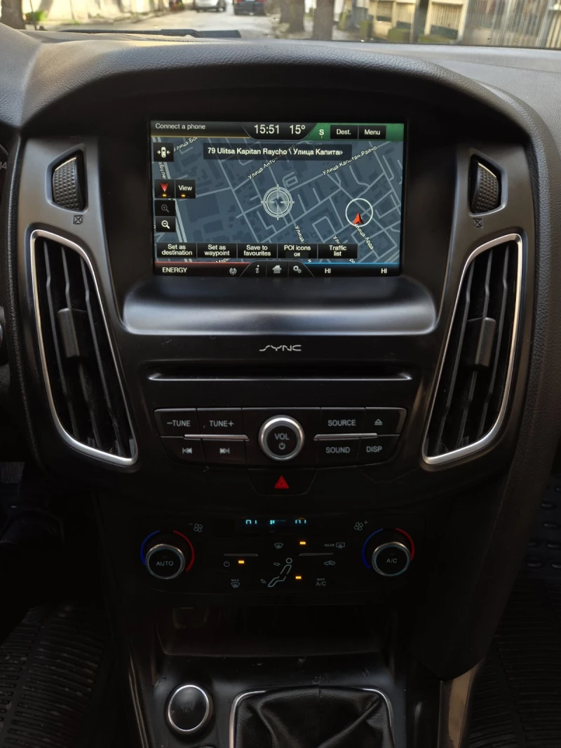 Ford Focus 1.6i 120hp Gaz Navi, снимка 7 - Автомобили и джипове - 53496435