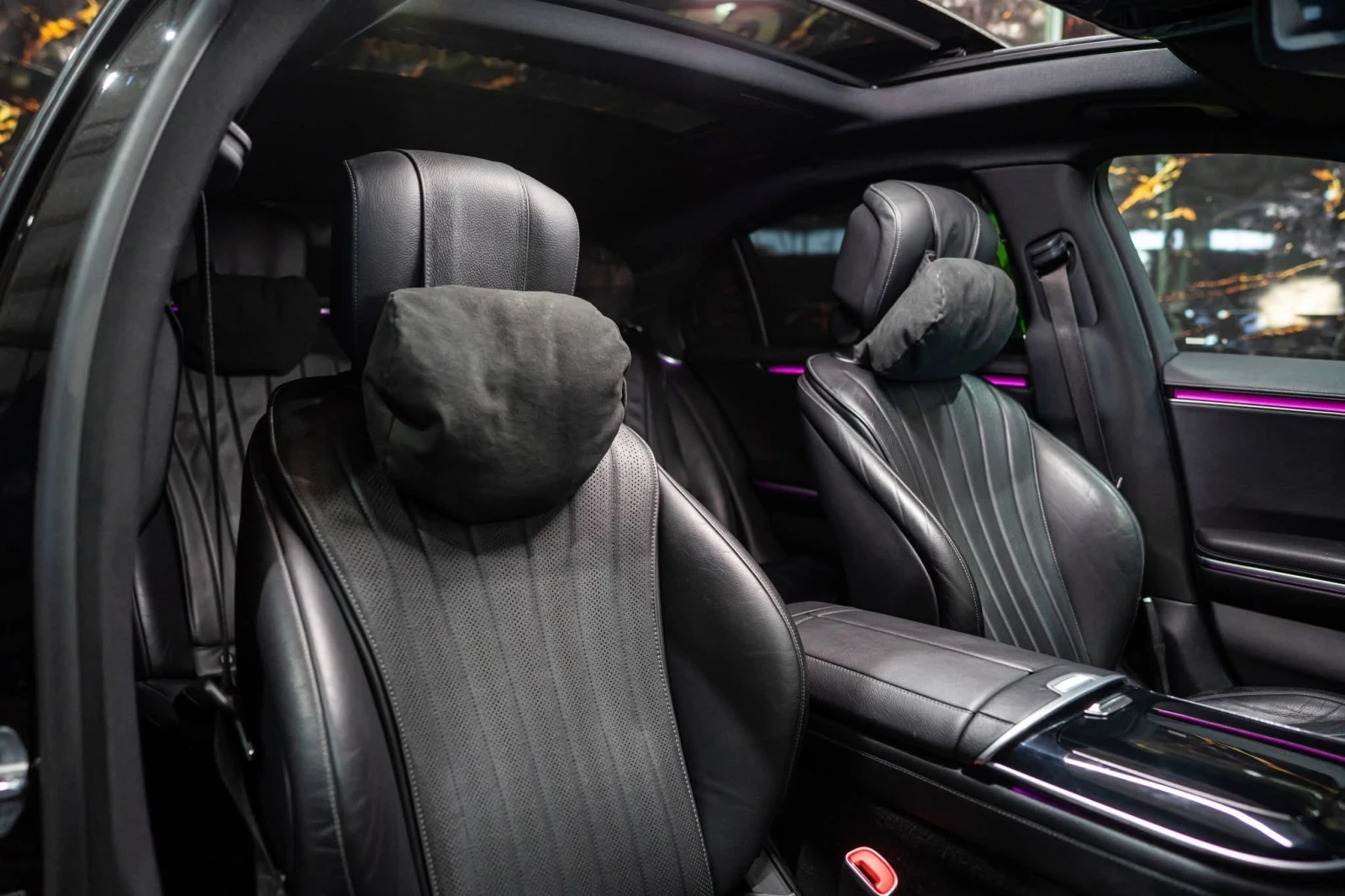 Mercedes-Benz S 350 D 4MATIC LONG FULL AMG LINE ПАНО BURM ЛИЗИНГ 100%, снимка 14 - Автомобили и джипове - 53749080