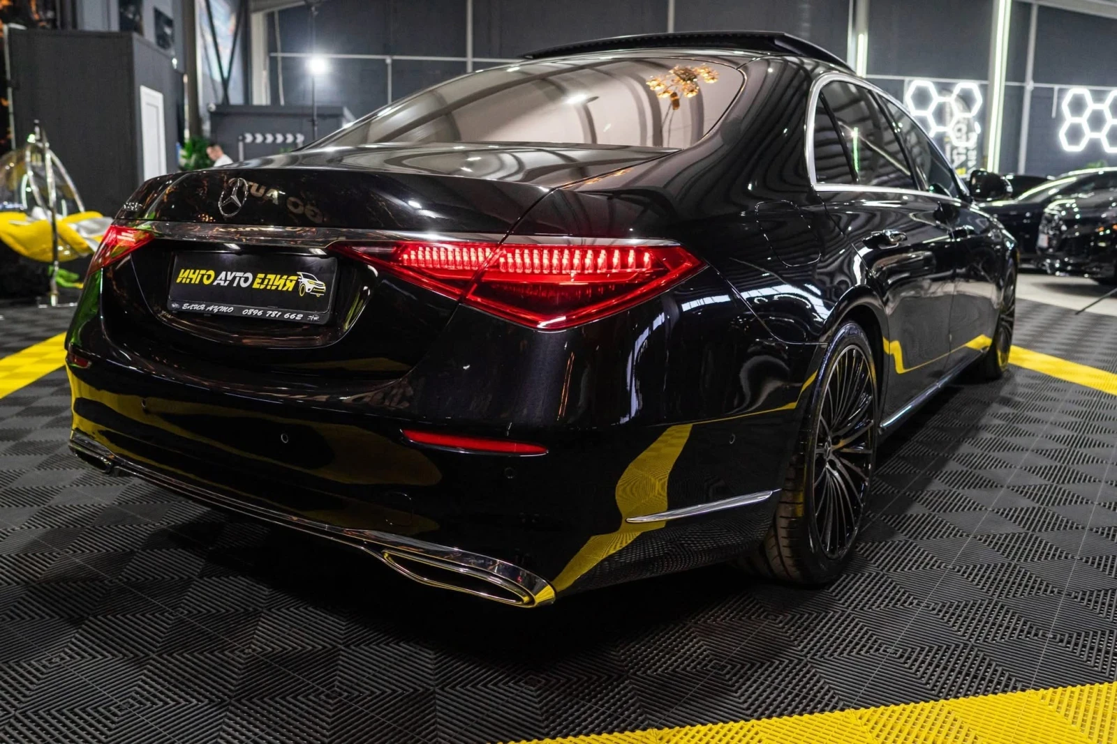 Mercedes-Benz S 350 D 4MATIC LONG FULL AMG LINE ПАНО BURM ЛИЗИНГ 100%, снимка 10 - Автомобили и джипове - 53749080