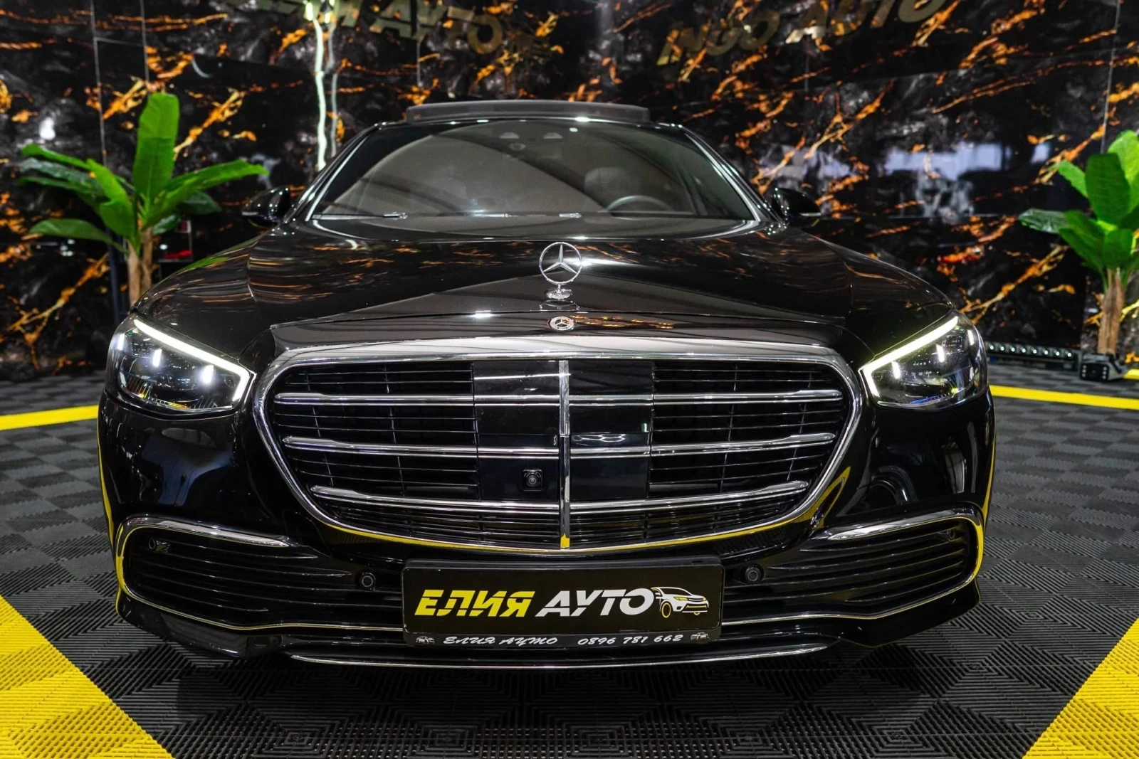 Mercedes-Benz S 350 D 4MATIC LONG FULL AMG LINE ПАНО BURM ЛИЗИНГ 100%, снимка 3 - Автомобили и джипове - 53749080