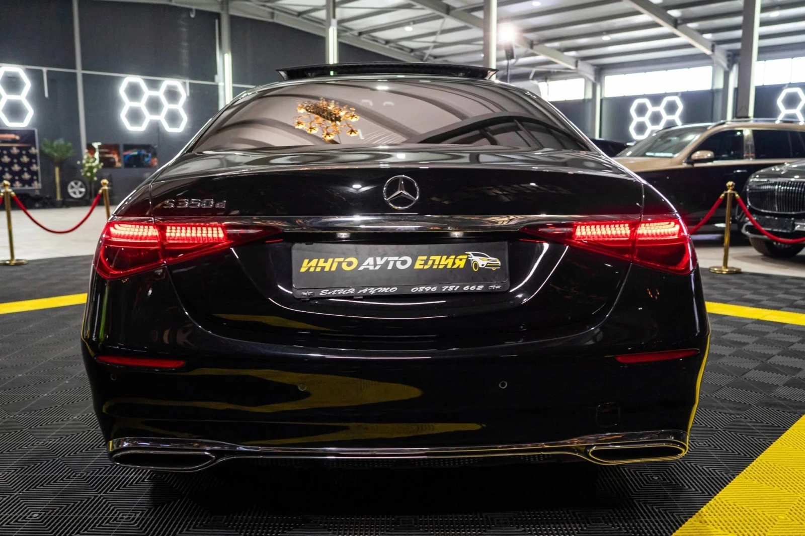 Mercedes-Benz S 350 D 4MATIC LONG FULL AMG LINE ПАНО BURM ЛИЗИНГ 100%, снимка 8 - Автомобили и джипове - 53749080