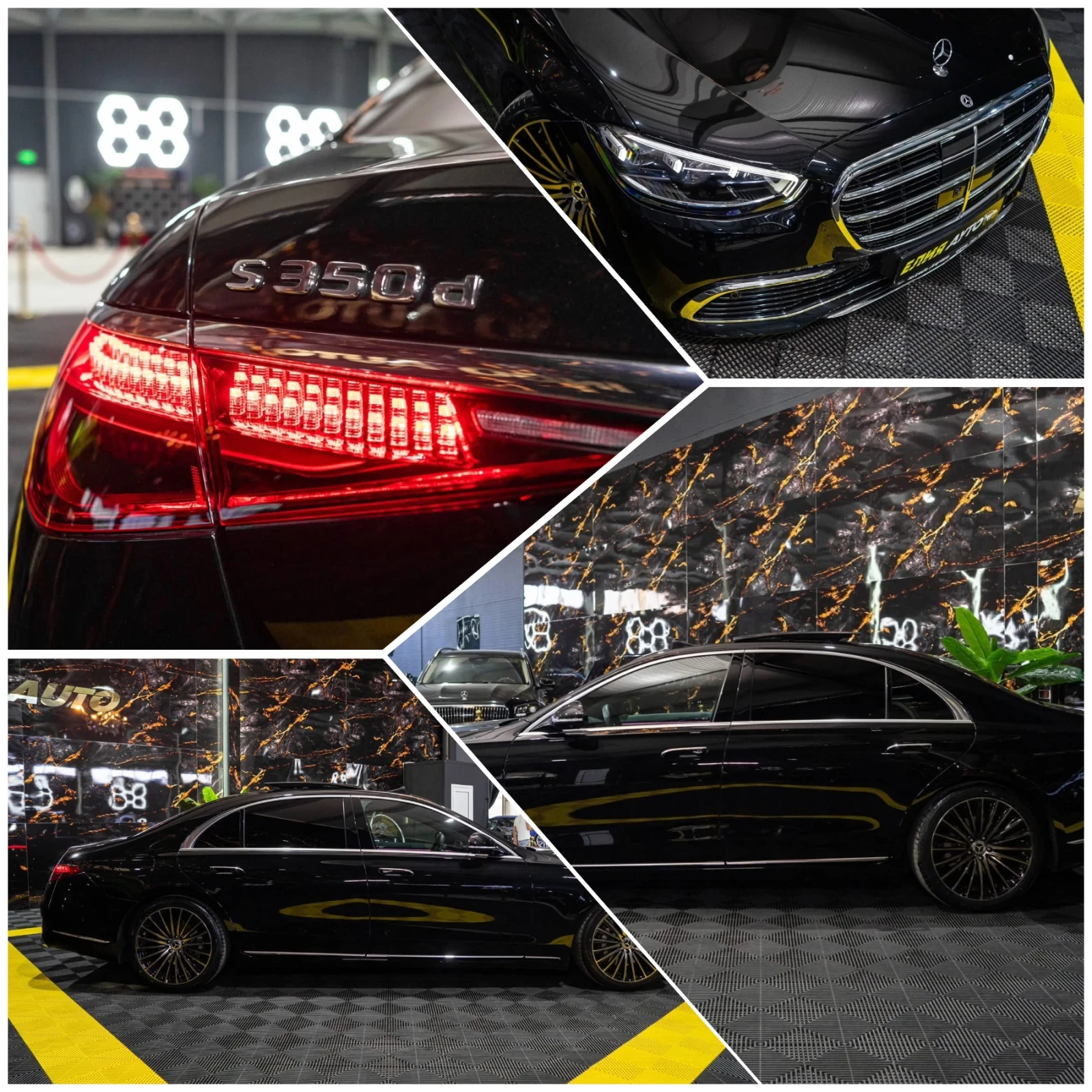 Mercedes-Benz S 350 D 4MATIC LONG FULL AMG LINE ПАНО BURM ЛИЗИНГ 100%, снимка 17 - Автомобили и джипове - 53749080