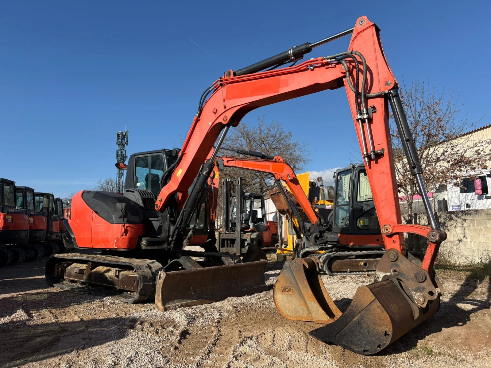 Багер Kubota KX080-4 - изображение 2