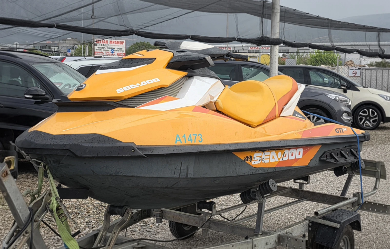 Джет Bombardier Sea Doo GTI SE 90ks, снимка 3 - Воден транспорт - 56185944