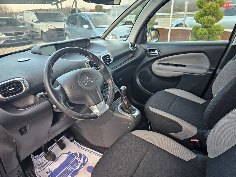 Citroen C3 Picasso 1.4i КЛИМАТИК РЕАЛНИ КИЛОМЕТРИ, снимка 9 - Автомобили и джипове - 48988067