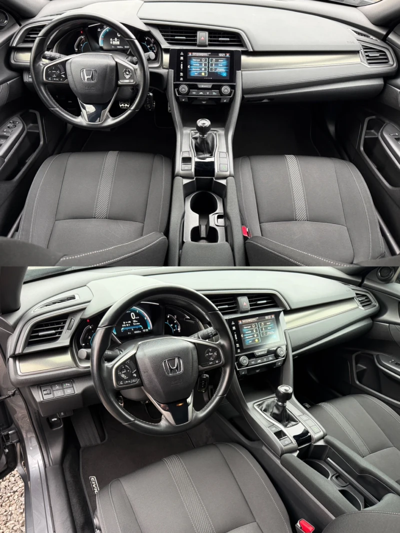 Honda Civic 1.6I-Dtec/120hp/ТОП, снимка 8 - Автомобили и джипове - 52585503