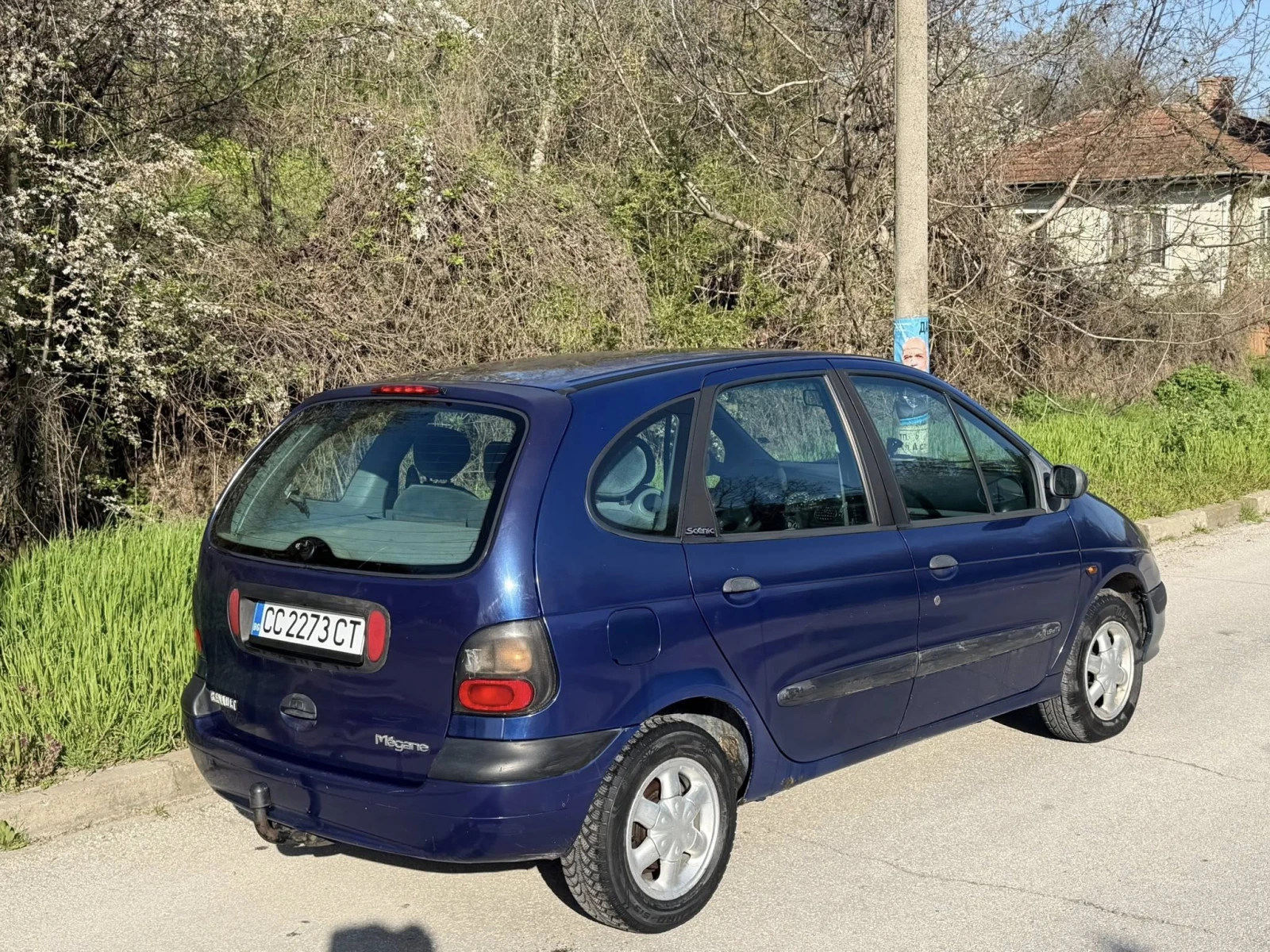 Renault Megane 1.9dti 100, снимка 8 - Автомобили и джипове - 53731178