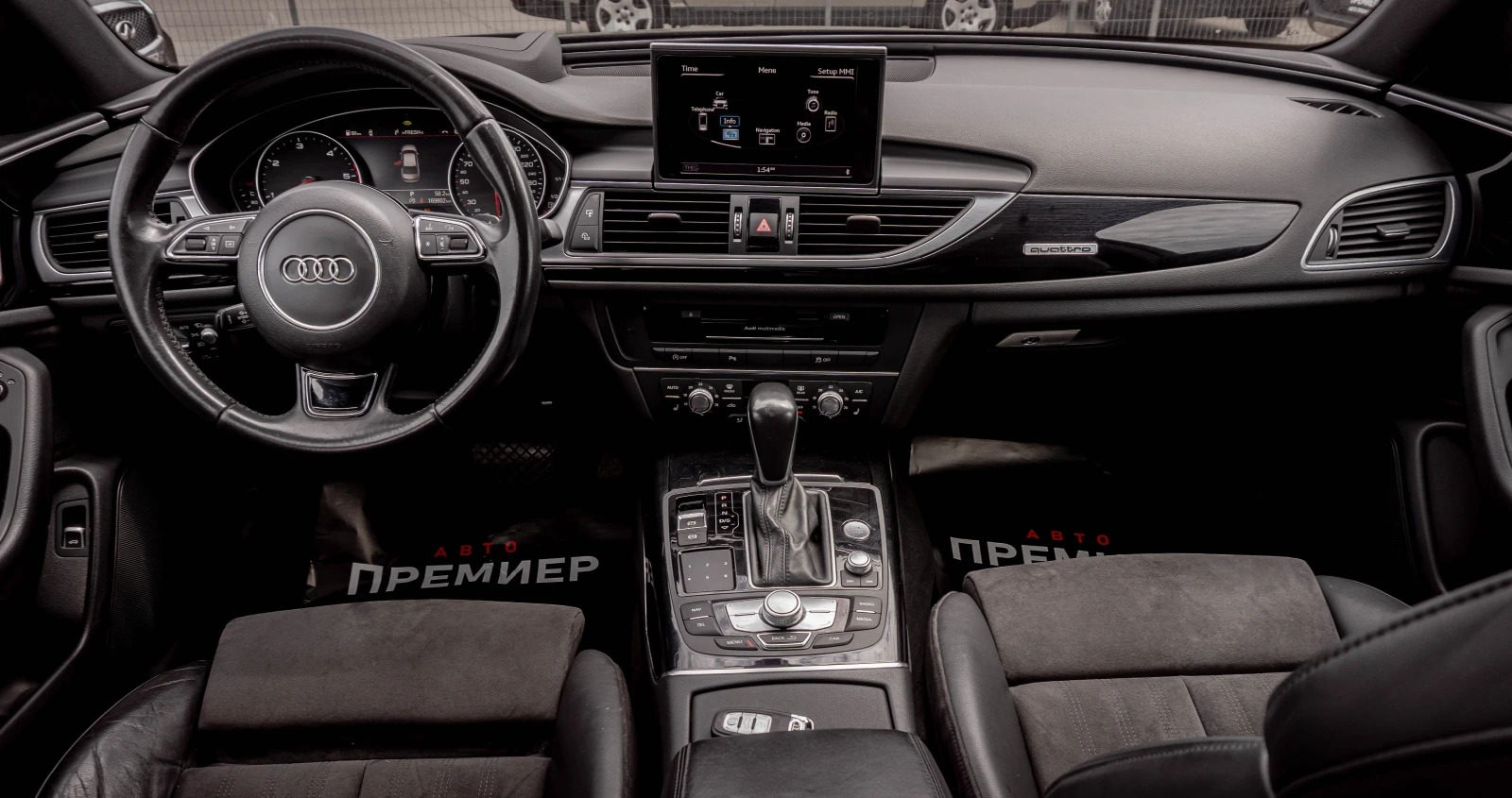 Audi A6 3.0TDI-Quattro-SLine-MATRIX, снимка 8 - Автомобили и джипове - 54606423