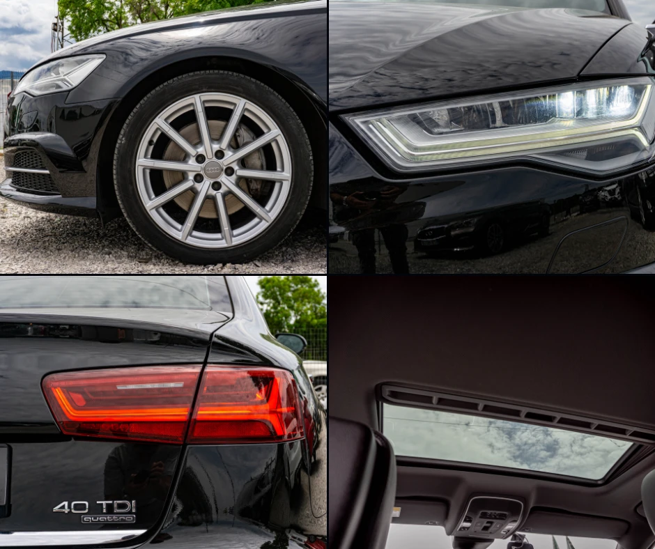 Audi A6 3.0TDI-Quattro-SLine-MATRIX, снимка 16 - Автомобили и джипове - 54606423