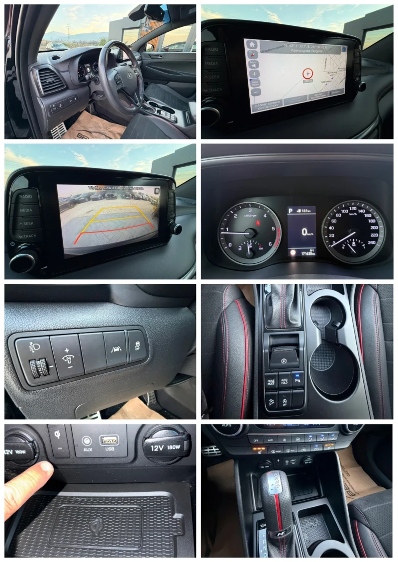 Hyundai Tucson //N-Line//Нов внос от Белгия!, снимка 15 - Автомобили и джипове - 52829063