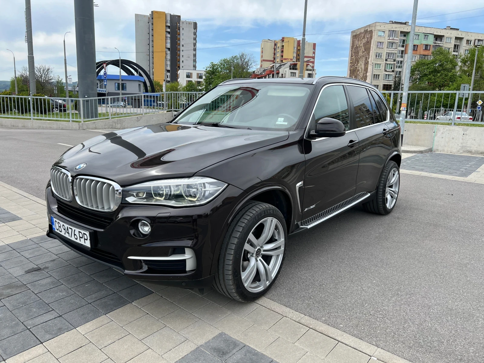 BMW X5 3.0D.258к.с.Перфектна ОБСЛУЖЕНА LED CHROME-LINE - изображение 3