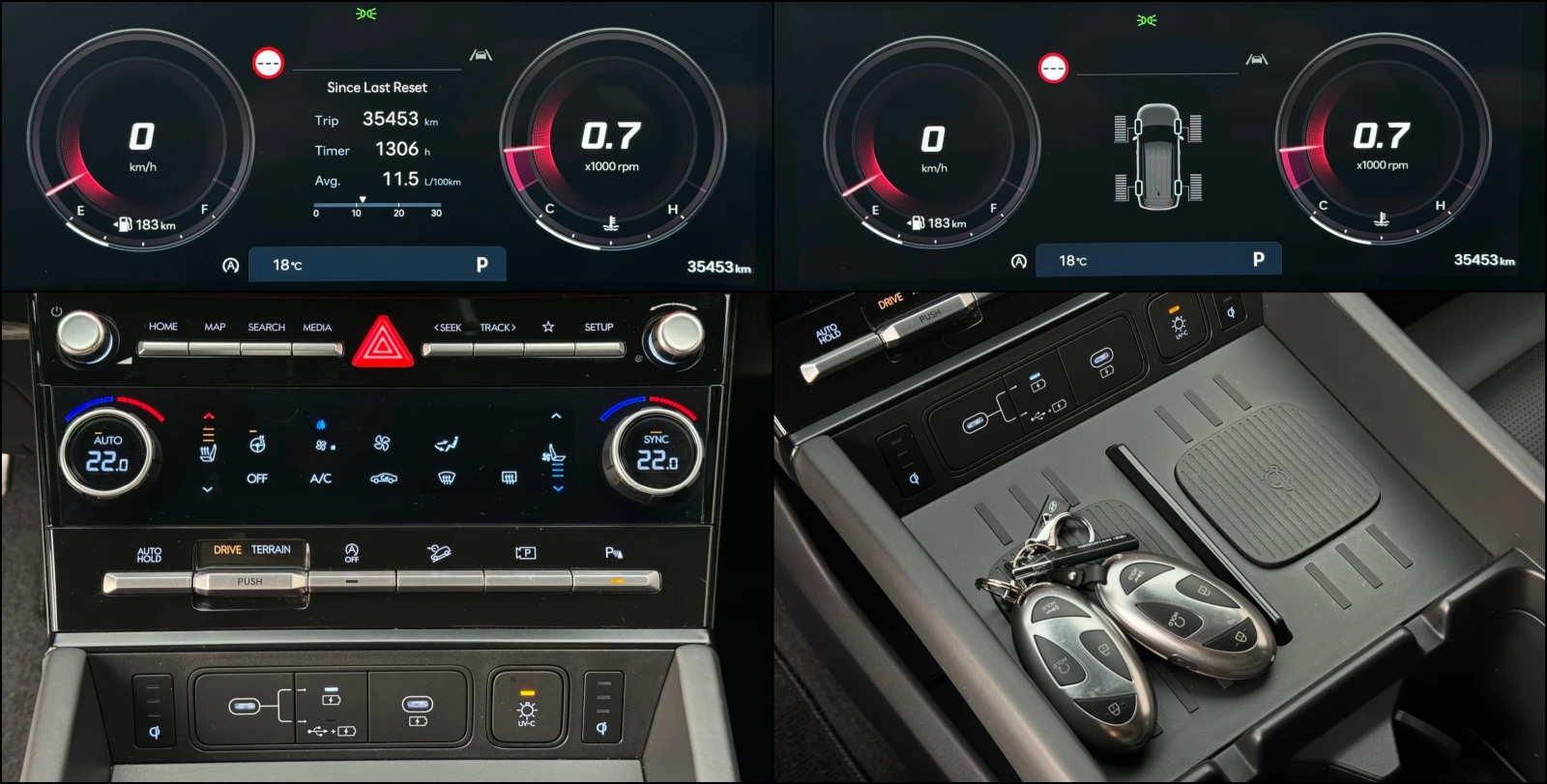 Hyundai Santa fe 2.5T AWD ! Calligraphy ! | Mobile.bg   14