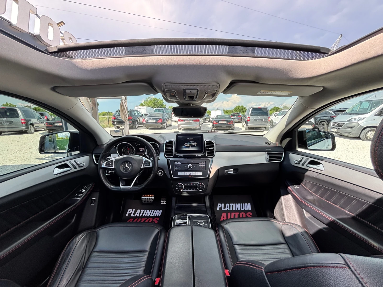 Mercedes-Benz GLE 350 COUPE/AMG/4MATIK/NAVI/PANO/TOP, снимка 8 - Автомобили и джипове - 54830566