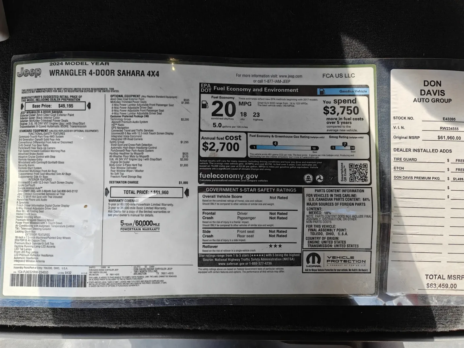 Jeep Wrangler 3.6 SAHARA 2833 �� ���� ��� ������!!! | Mobile.bg � ����������� 17