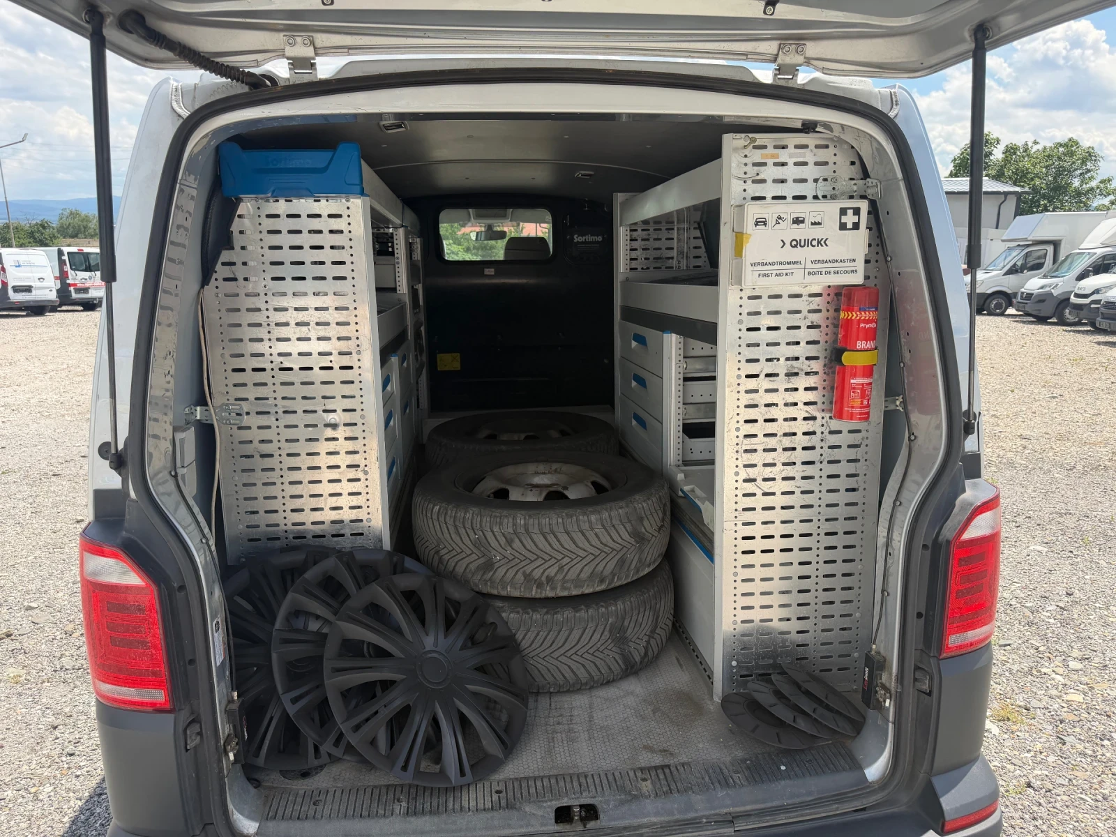 VW Transporter T6!LONG!4MOTION!FULL!LED!AUTOMAT! , снимка 11 - Бусове и автобуси - 54929550