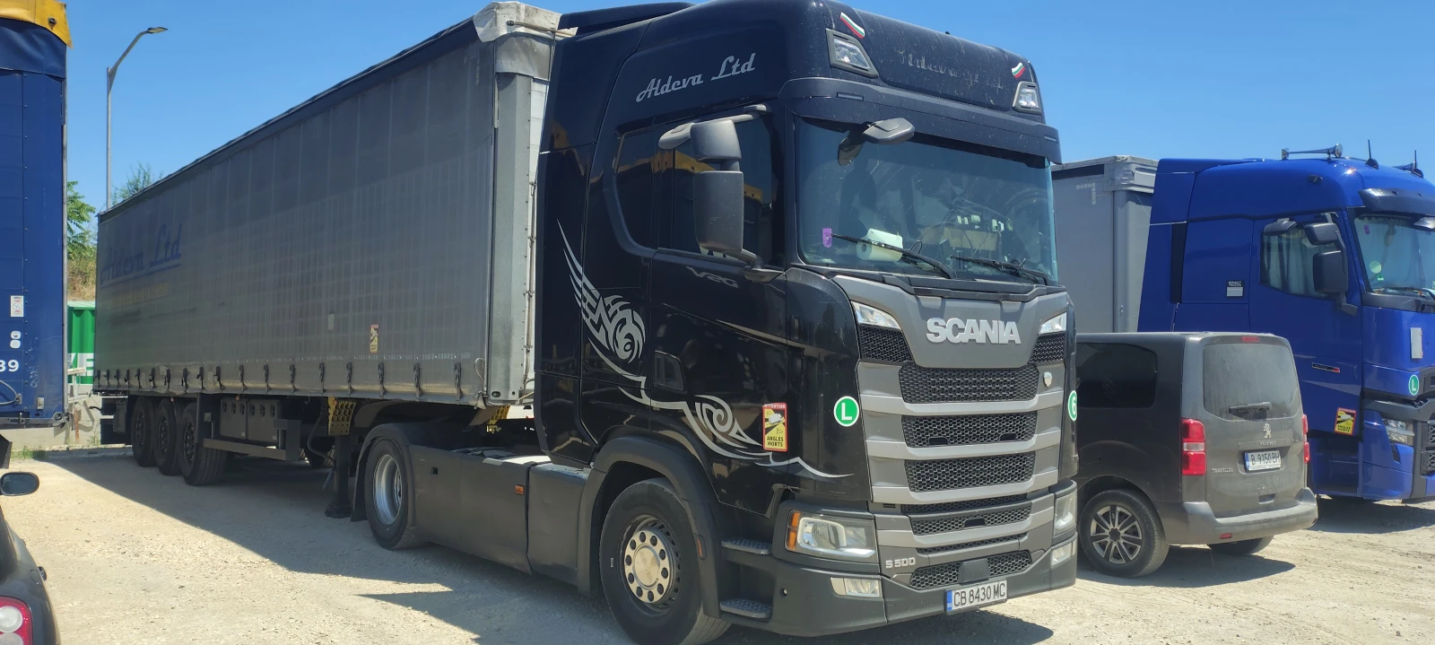Scania S 500 + Scania R450 (2композиции), снимка 2 - Камиони - 56210944