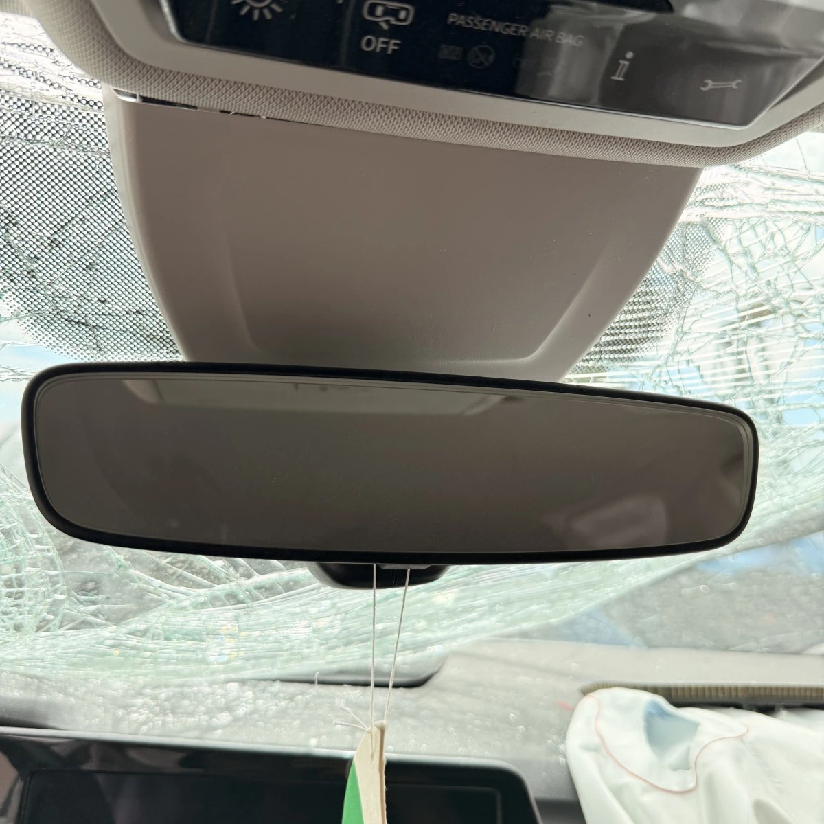 Вътрешно огледало за задно виждане VW Golf 8 2021 Бленда Безрамково 5G0857511D