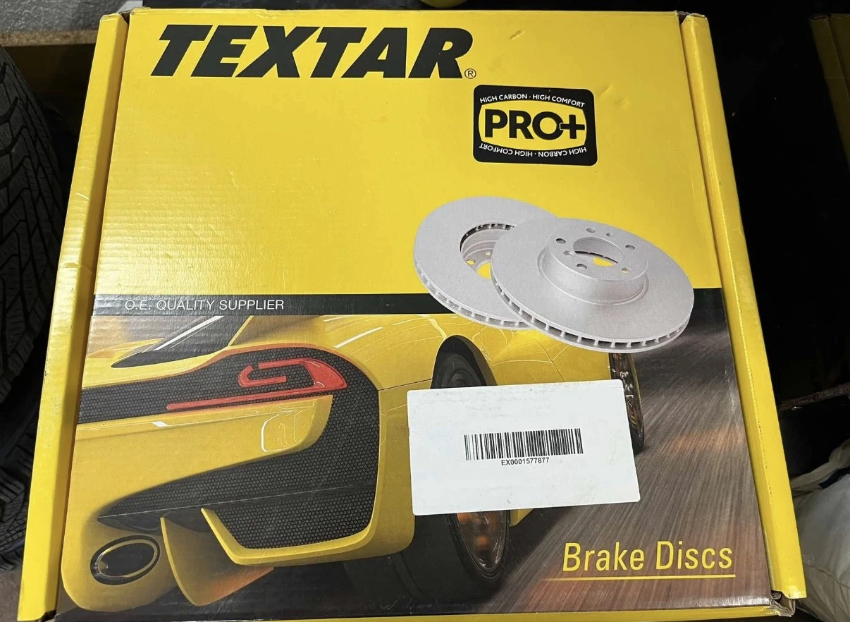 Спирачен диск TEXTAR PRO+ и Накладки TEXTAR