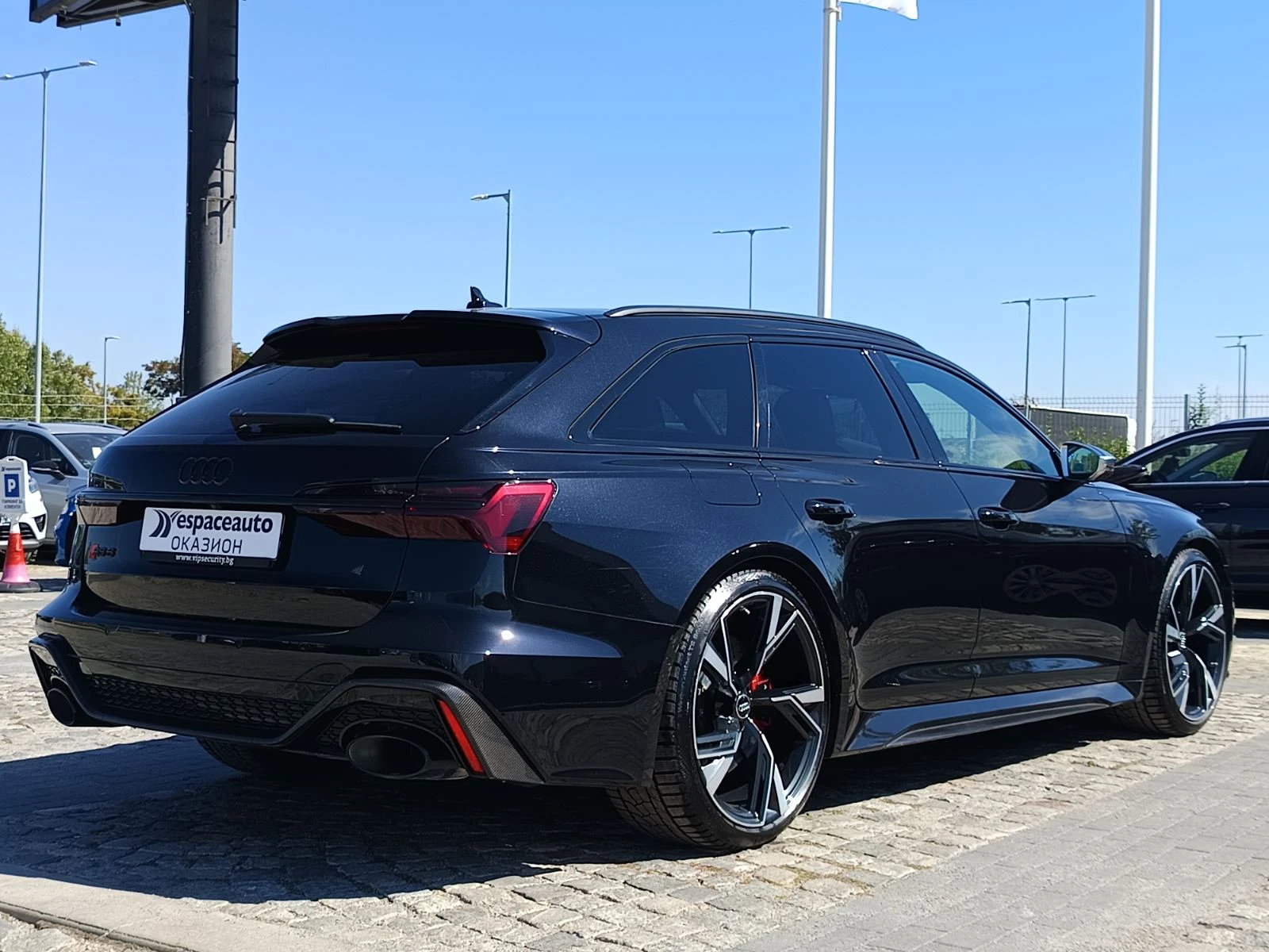 Audi Rs6 4.0TFSI V8 QUATTRO/CERAMICA/MATRIX/CARBON/ACOUSTIC, снимка 4 - Автомобили и джипове - 56129881