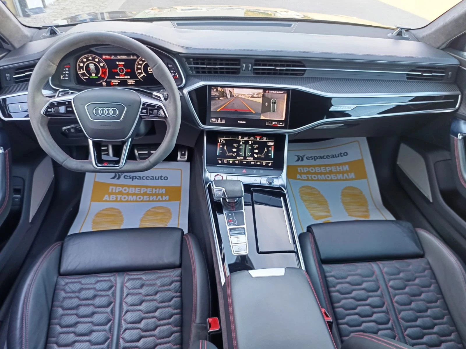Audi Rs6 4.0TFSI V8 QUATTRO/CERAMICA/MATRIX/CARBON/ACOUSTIC, снимка 8 - Автомобили и джипове - 56129881