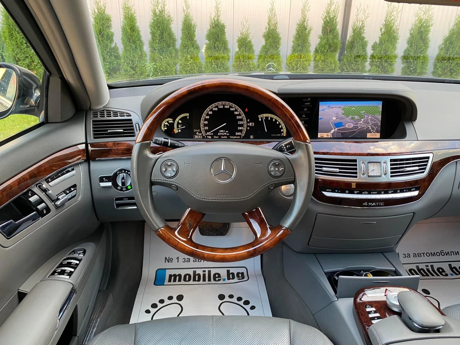 Mercedes-Benz S 500 Long печка масажи газ, снимка 10 - Автомобили и джипове - 54716087