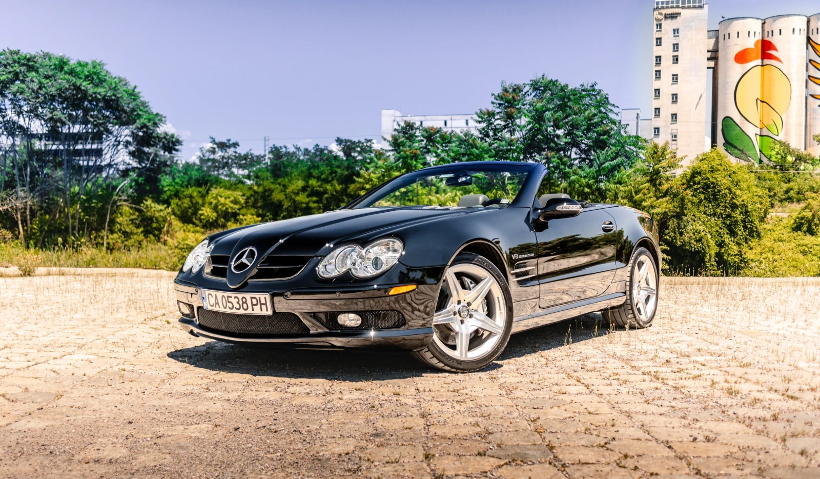 Mercedes-Benz SL 55 AMG R230, снимка 17 - Автомобили и джипове - 56262085
