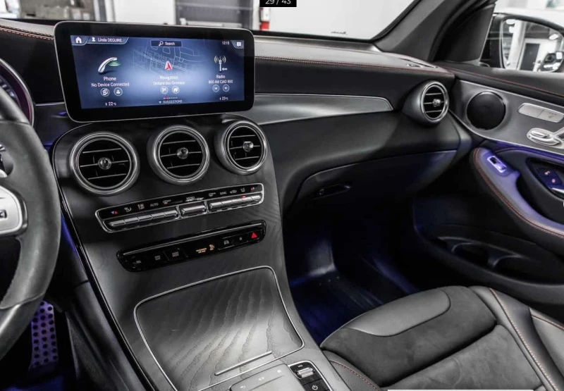 Mercedes-Benz GLC * 300 4MATIC Coupe * CARFAX * ЦЕНА ДО БГ, снимка 8 - Автомобили и джипове - 53513020