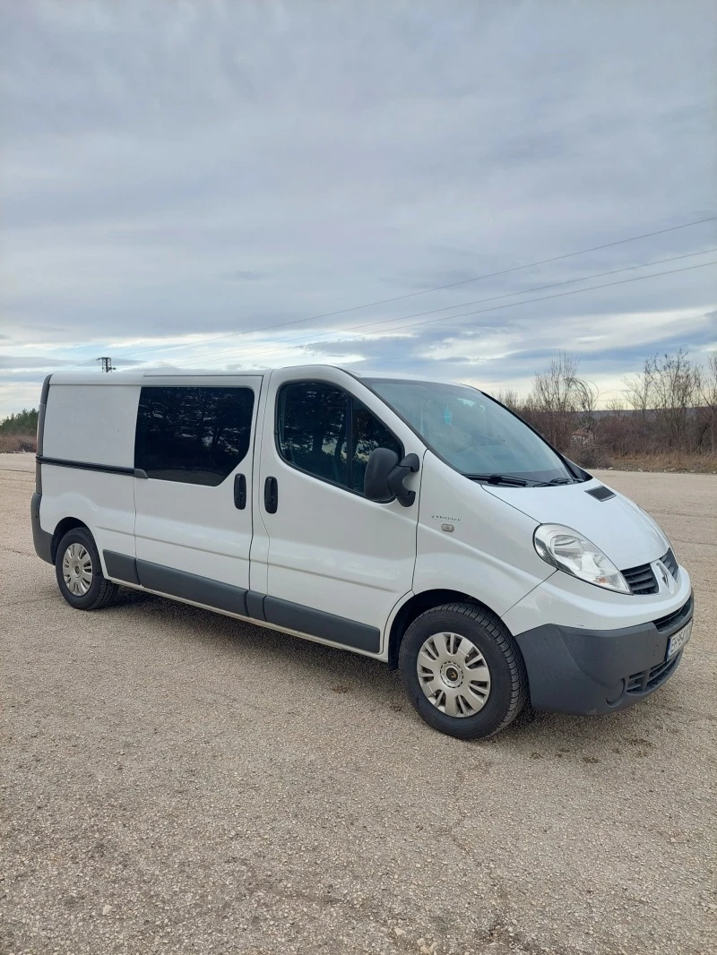 Renault Trafic 5+1 LONG товаропътник, снимка 1 - Бусове и автобуси - 46979584