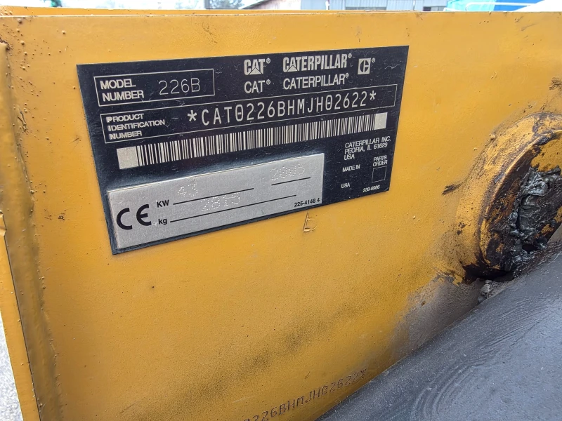 Мини челни товарачи Cat 226B-TURBO-HF-1400часа.-UNIKAT, снимка 10 - Индустриална техника - 53436930