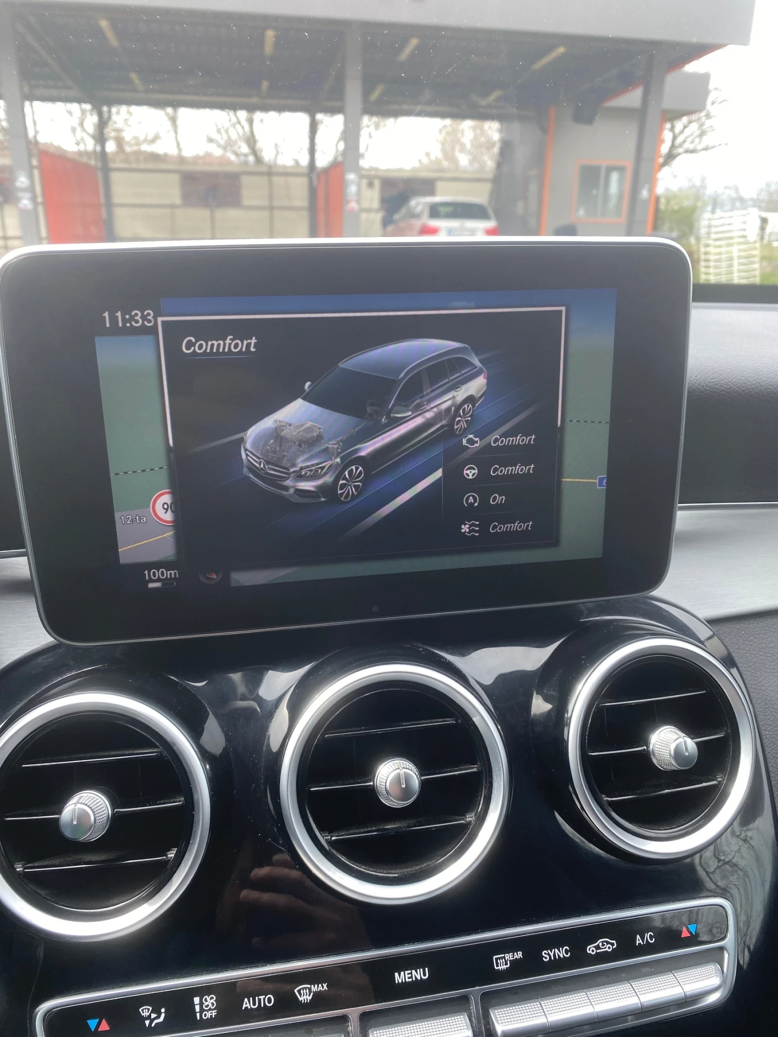 Mercedes-Benz C 220, снимка 12 - Автомобили и джипове - 54181306