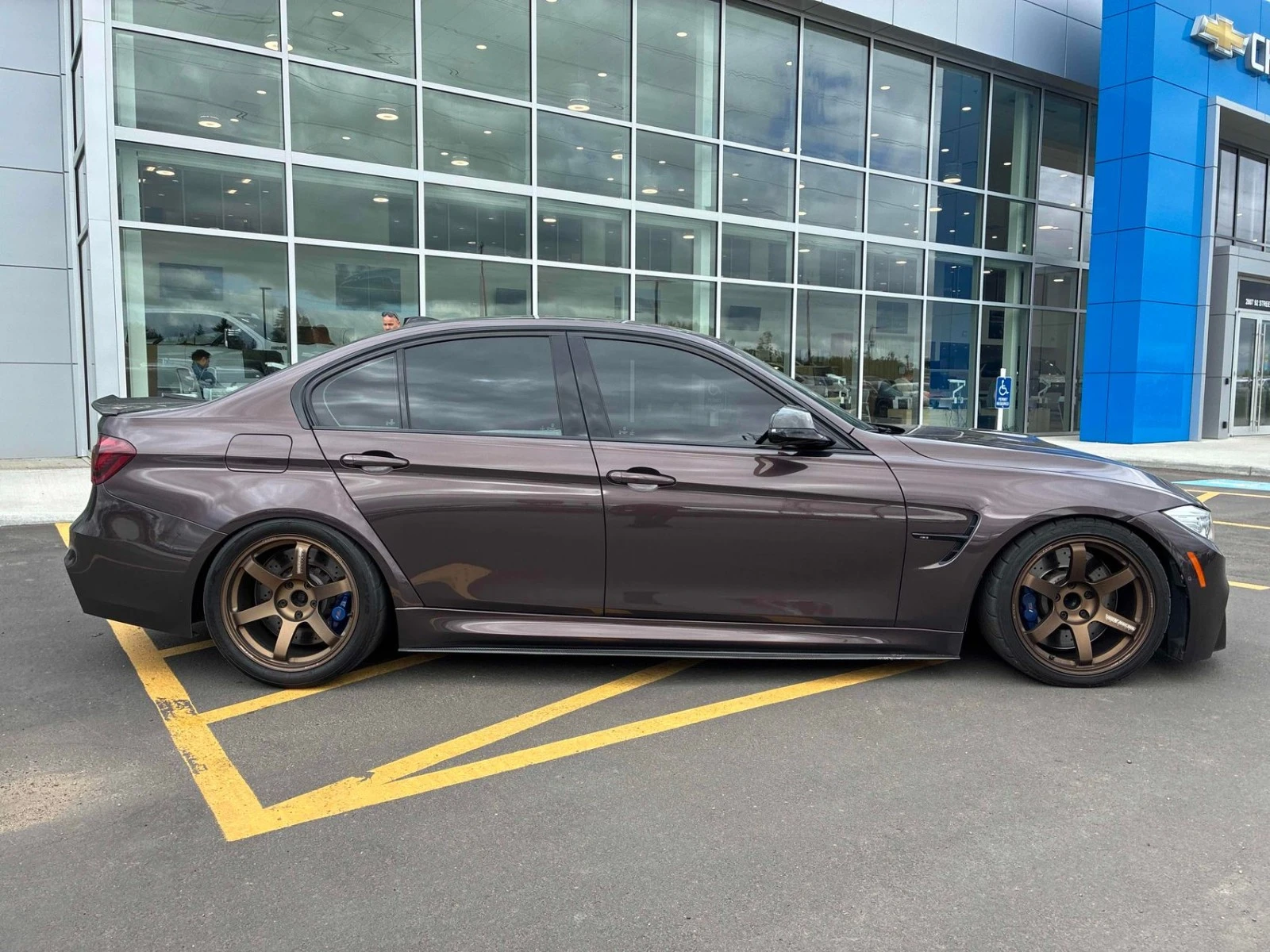 BMW M3 SINGLE TURBO* INDIVIDUAL* TE37* CARBON* 700HP* , снимка 3 - Автомобили и джипове - 55583426