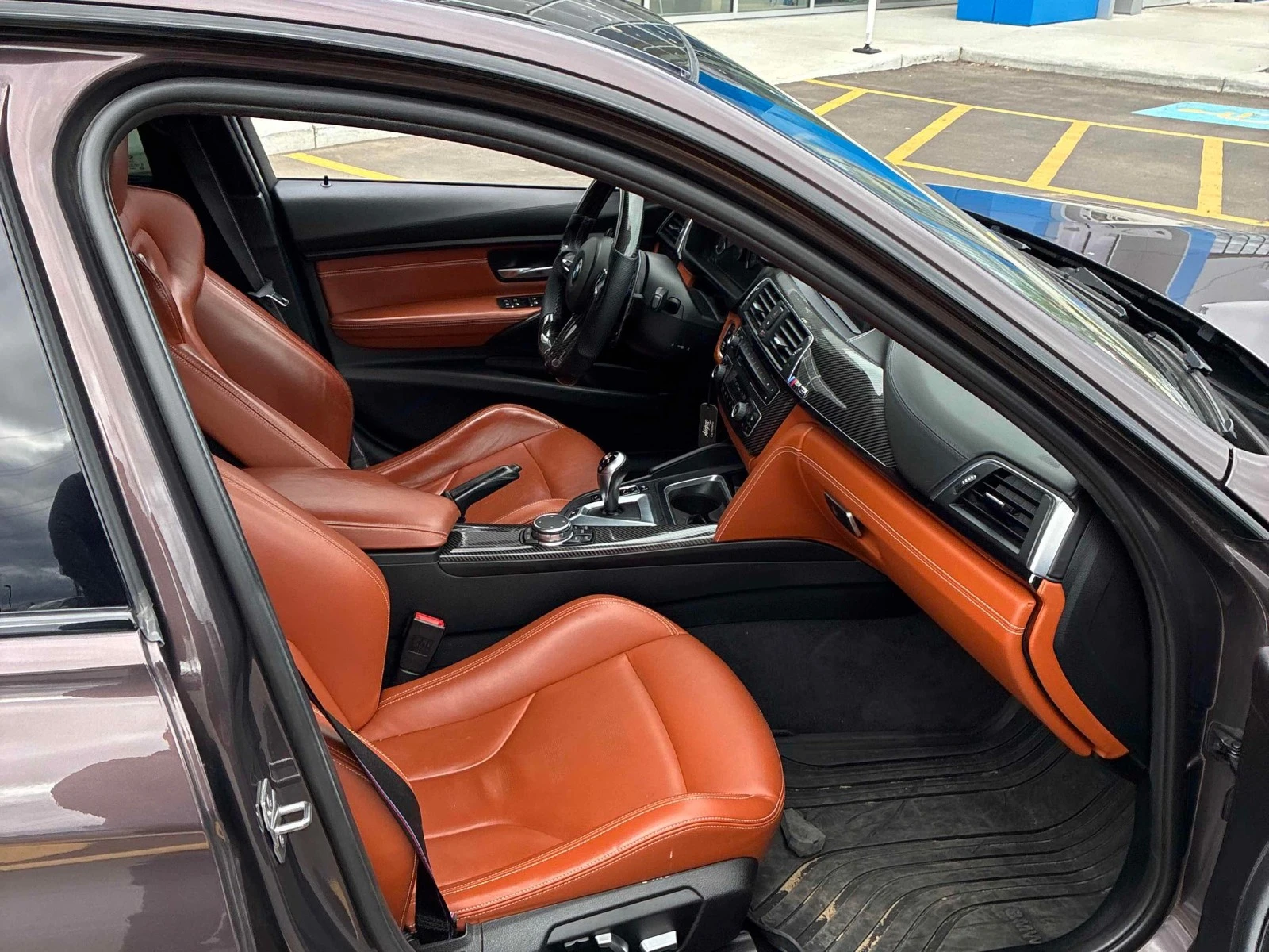 BMW M3 SINGLE TURBO* INDIVIDUAL* TE37* CARBON* 700HP* , снимка 13 - Автомобили и джипове - 55583426