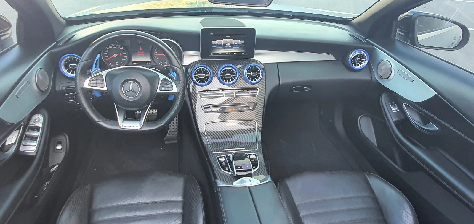 Mercedes-Benz C 220 AMG line, снимка 10 - Автомобили и джипове - 56110523