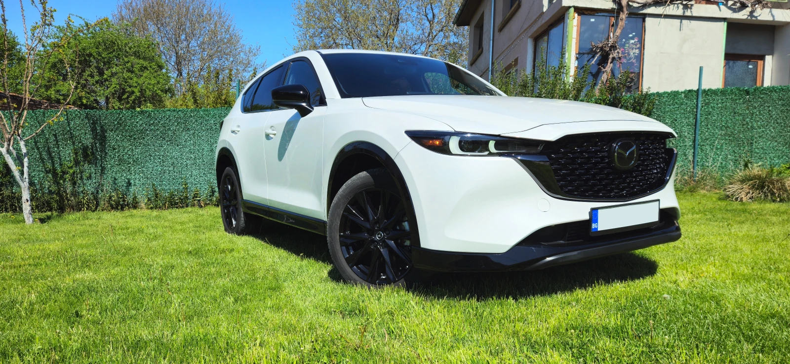 Mazda CX-5 TURBO;HEAD UP;TERRACOTA LEATHER;RHODIUM WHITE;4X4, снимка 3 - Автомобили и джипове - 54335096