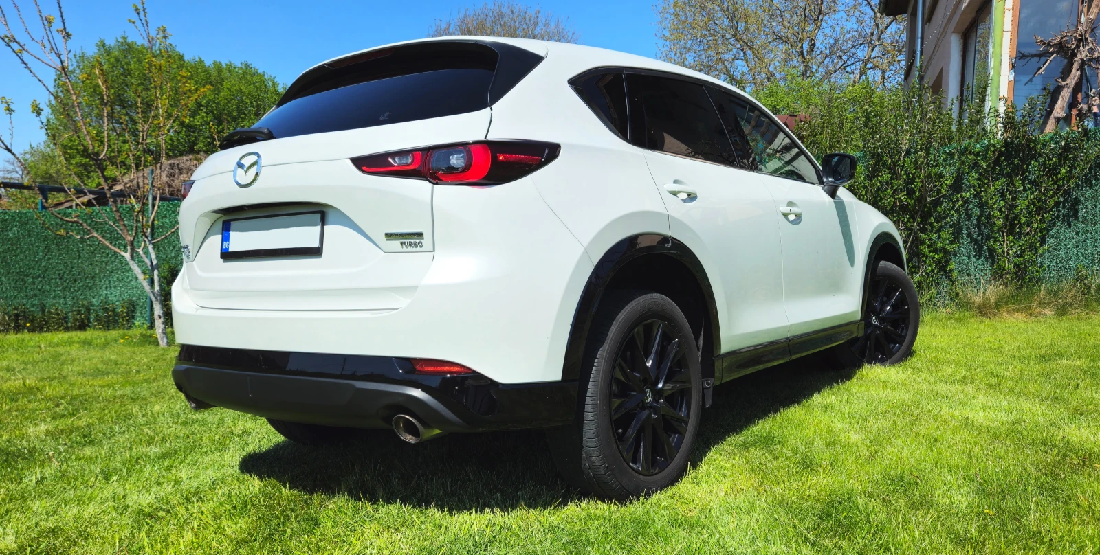 Mazda CX-5 TURBO;HEAD UP;TERRACOTA LEATHER;RHODIUM WHITE;4X4, снимка 7 - Автомобили и джипове - 54335096