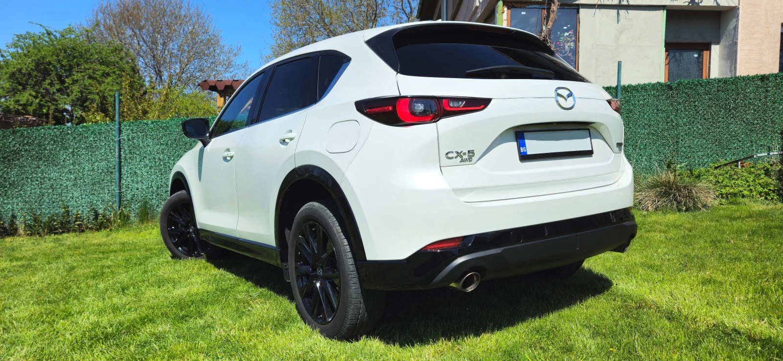 Mazda CX-5 TURBO;HEAD UP;TERRACOTA LEATHER;RHODIUM WHITE;4X4, снимка 8 - Автомобили и джипове - 54335096