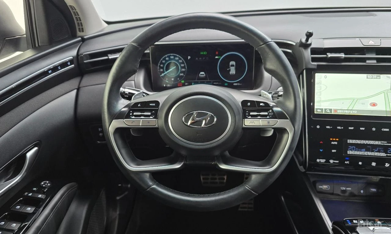 Hyundai Tucson HYBRID* INSPIRATION* ОБДУХВАНЕ* ДИСТРОНИК* 360КАМЕ, снимка 7 - Автомобили и джипове - 55606261