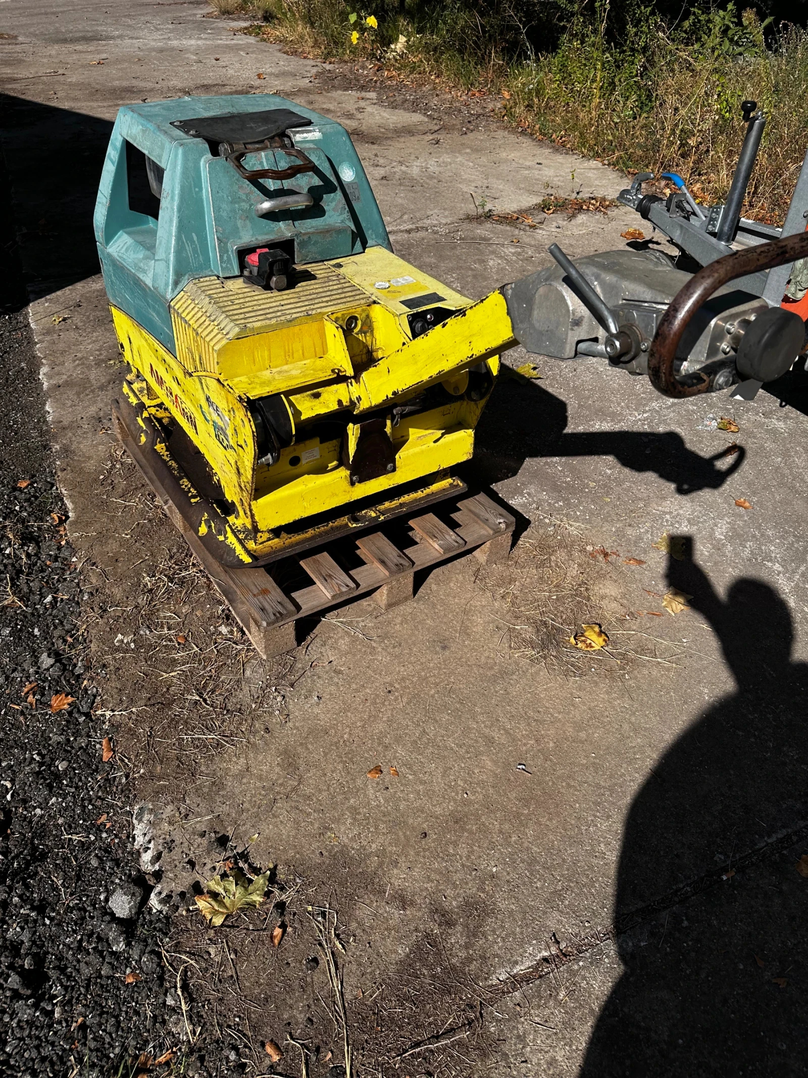 Трамбовки BOMAG AMMANN 120/80, снимка 2 - Индустриална техника - 53749977