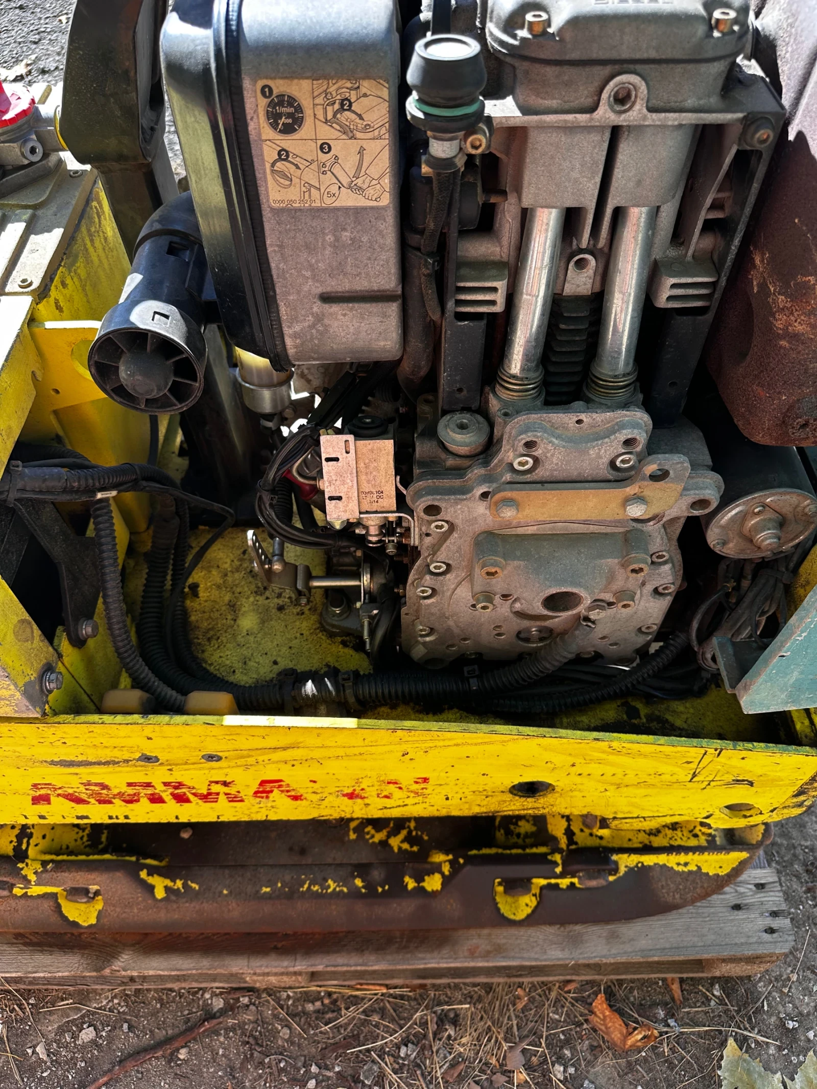 Трамбовки BOMAG AMMANN 120/80, снимка 5 - Индустриална техника - 53749977